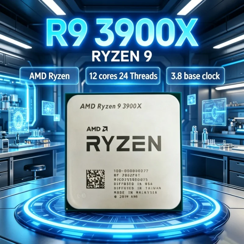 Amd Cpu Ryzen 9 - Prosesor AMD Ryzen 9 3900X Unlocked