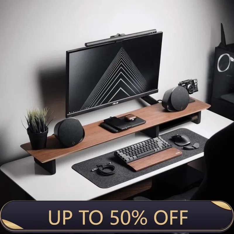 Setup Desk Monitor - Rak Peninggi Monitor Z1 untuk Meja