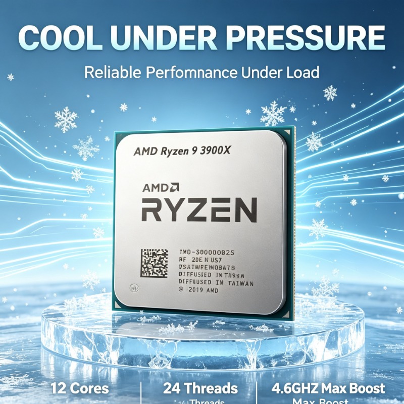 Amd Cpu Ryzen 9 - Prosesor Ryzen 9 3900X Untuk Desktop