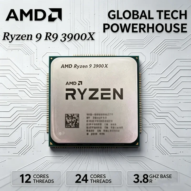AMD R9 3900X Ryzen 9 3900X CPU - Amd Cpu Ryzen 9 ulasan dan harga