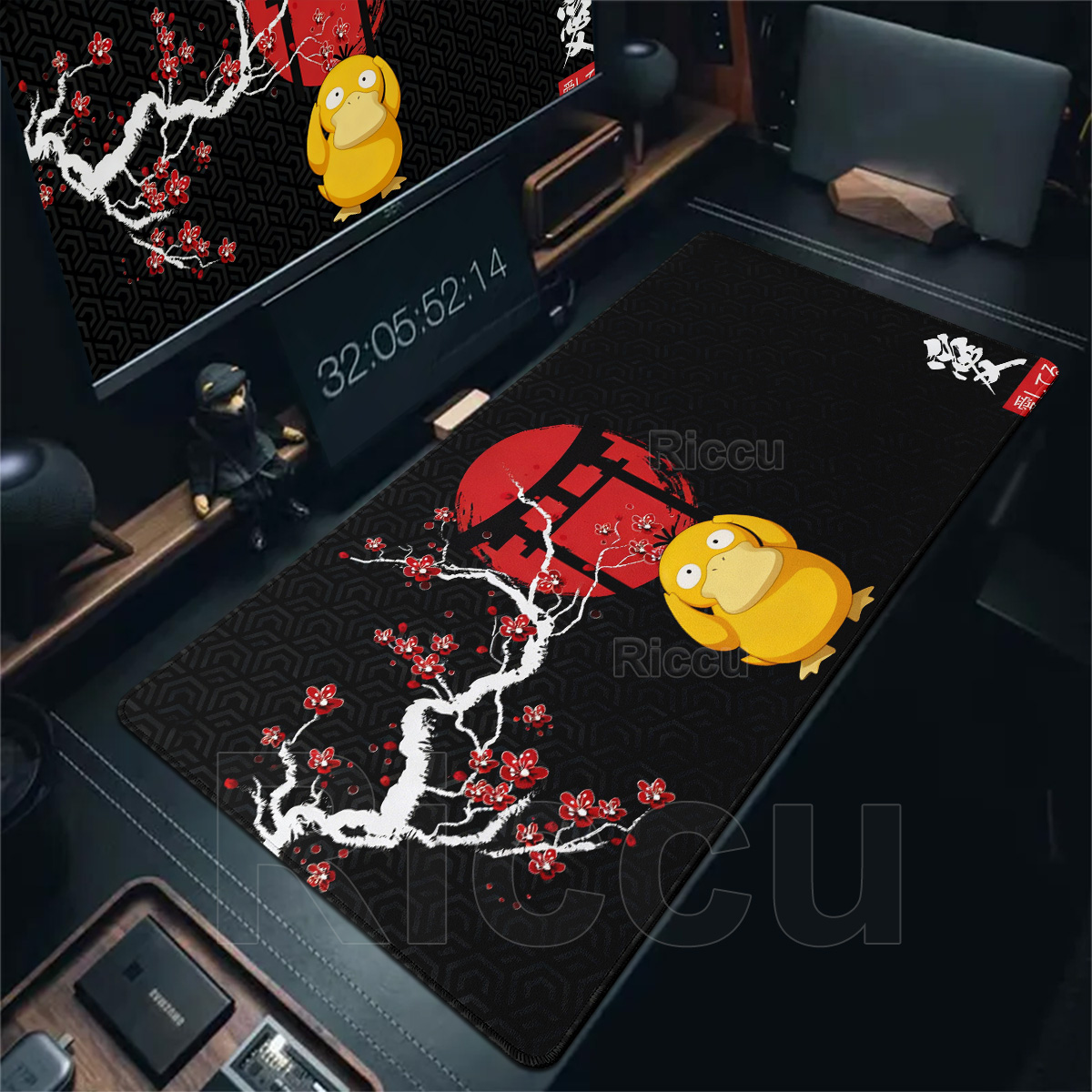 Alas Mouse Kartun Pokémon Anti - Desk Setup Pc And Laptop ulasan dan harga