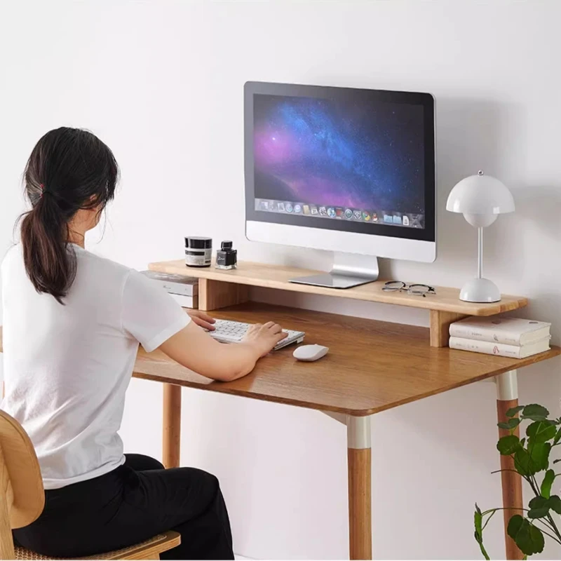 Penyangga Monitor Kayu untuk P - Desk Setup Laptop And Monitor ulasan dan harga