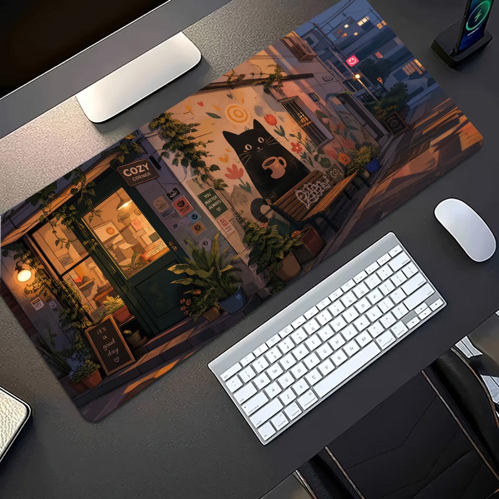 Alas Mouse Gaming Anime Street - Desk Setup Pc And Laptop ulasan dan harga