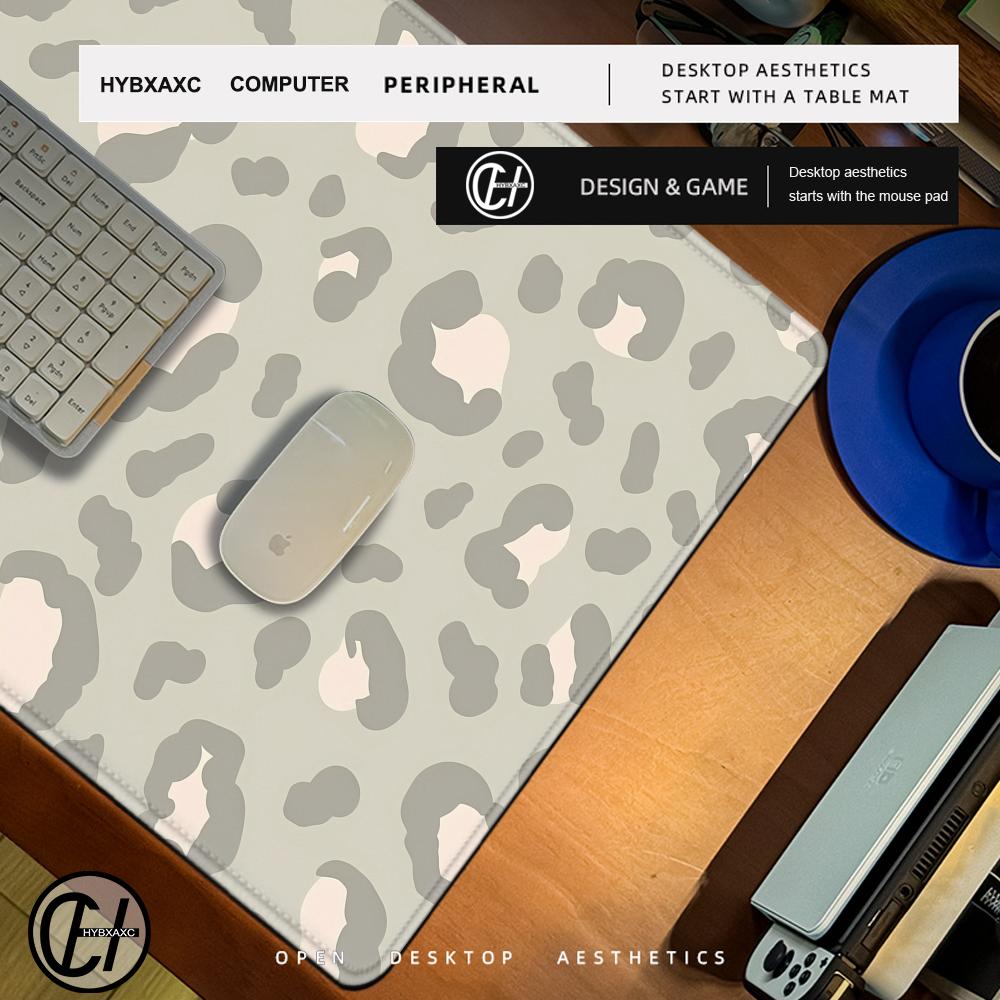 XXL Keyboard Komputer dan Alas - Desk Setup Brown ulasan dan harga