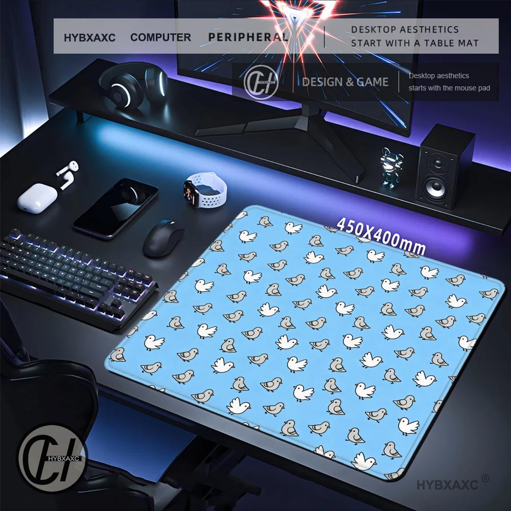 HYBXAXC Alas Mouse Pola Burung - Work Desk Home Setup ulasan dan harga