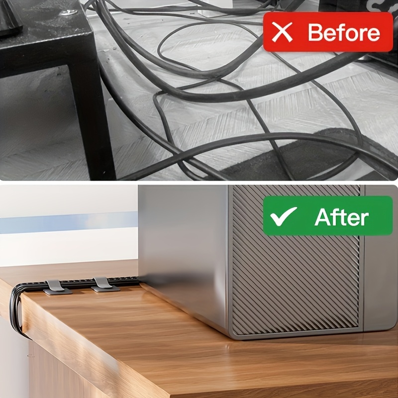 Pengikat Kabel Tali Velcro yan - Desk Setup Laptop And Monitor ulasan dan harga