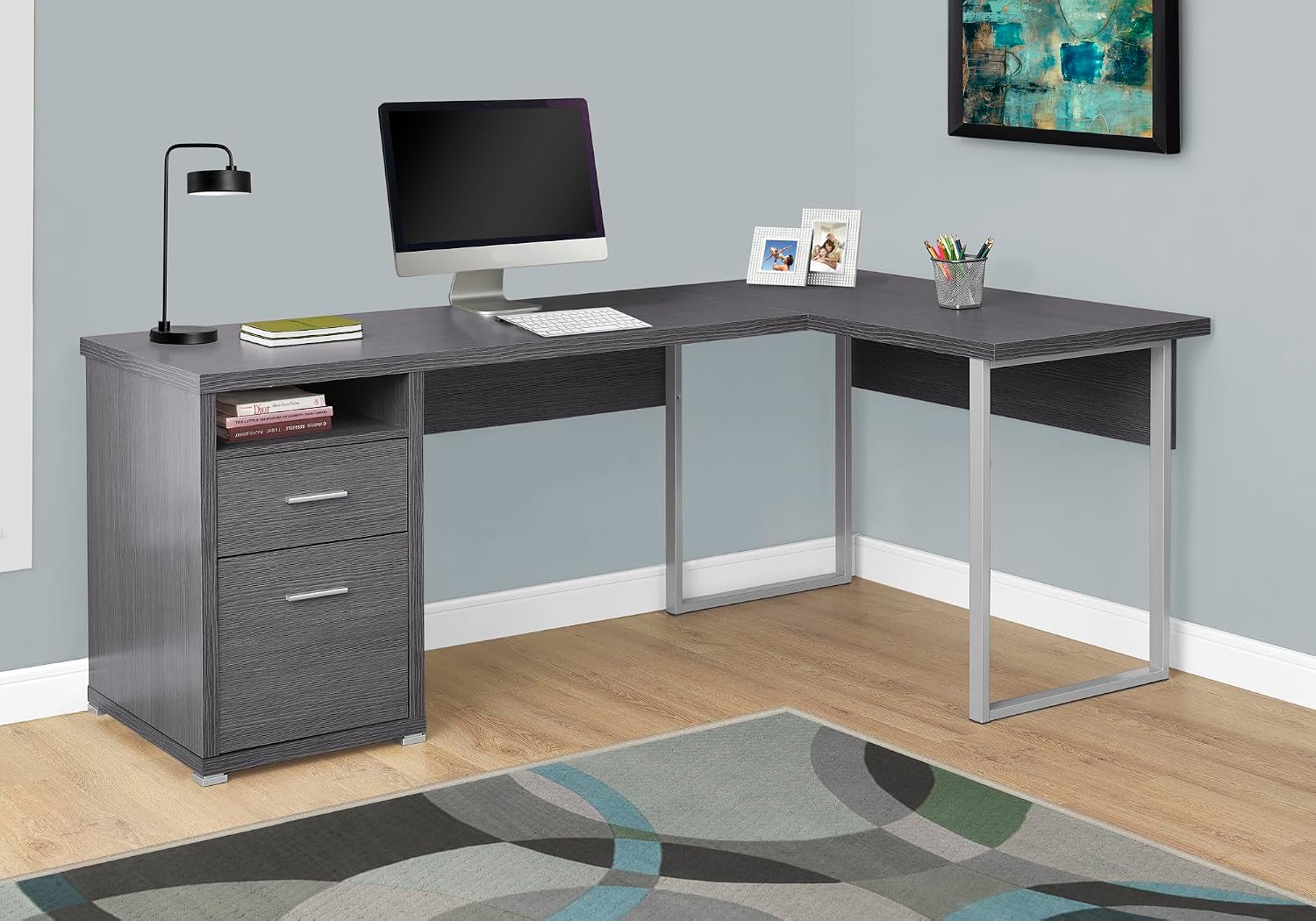 Meja Komputer I 7257, Kantor R - Work Desk Home Setup ulasan dan harga