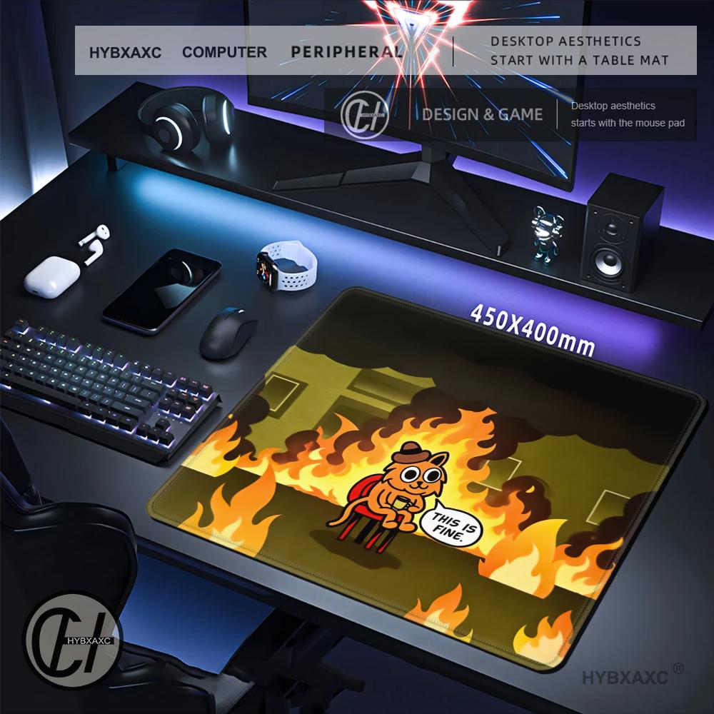HYBXAXC Alas Meja Mouse Pad Me - Work Desk Home Setup ulasan dan harga